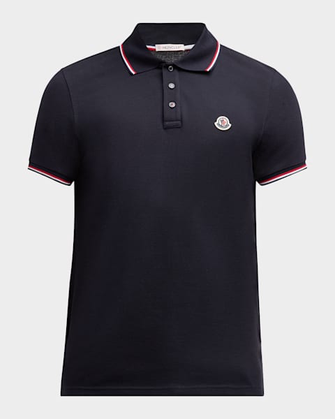 MONCLER｜SHORT-SLEEVED PIQUE/COLLAR MONCLER | Short-Sleeved Pique/Collar