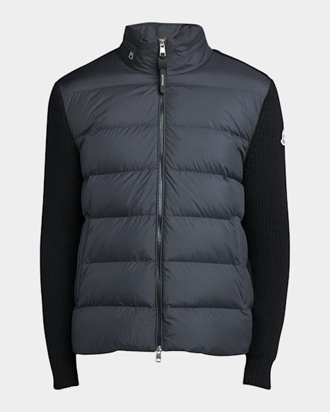 Moncler Men's Montcla Short Down Jacket | Neiman Marcus