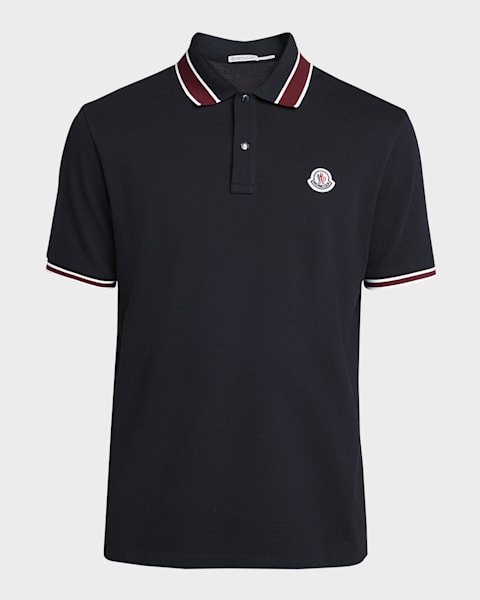 入荷now 安全 Pique Shark Men's Moncler Polo Marcus Neiman | Shirt ダウンジャケット