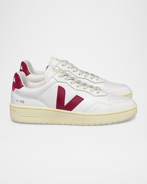 VEJA Campo Bicolor Leather Low-Top Sneakers | Neiman Marcus