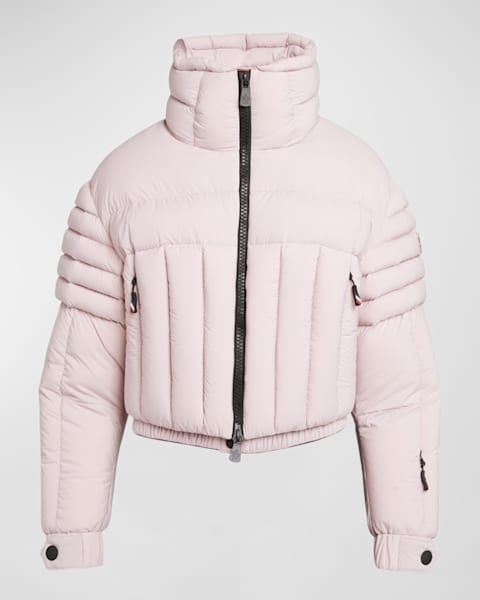 Moncler Thoiry Sparkly Down Puffer Jacket | Neiman Marcus