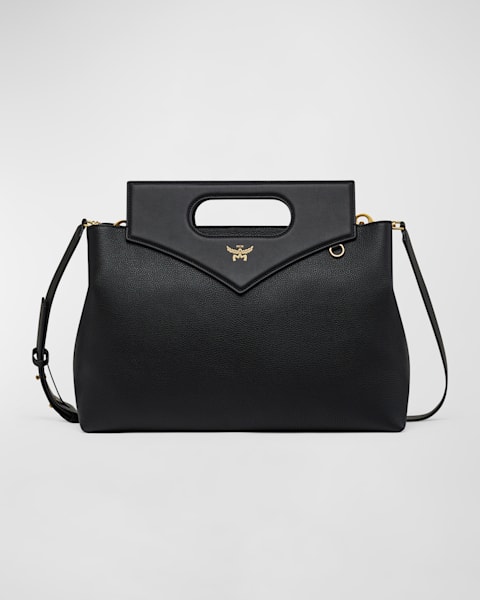 Toni Small Visetos Shopper Tote Bag