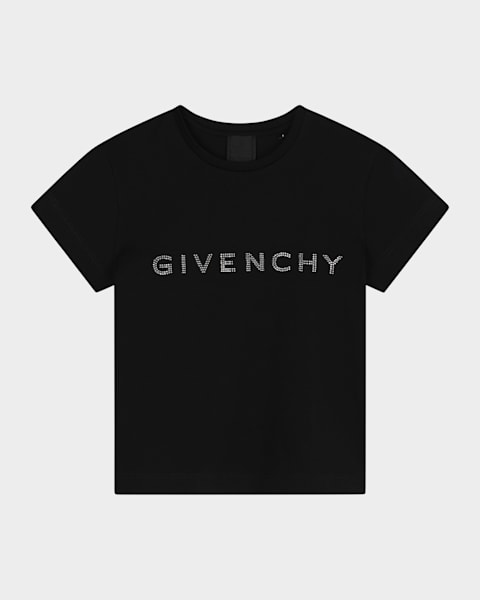 Boy's Short-Sleeve Logo T-Shirt, Size 8-14