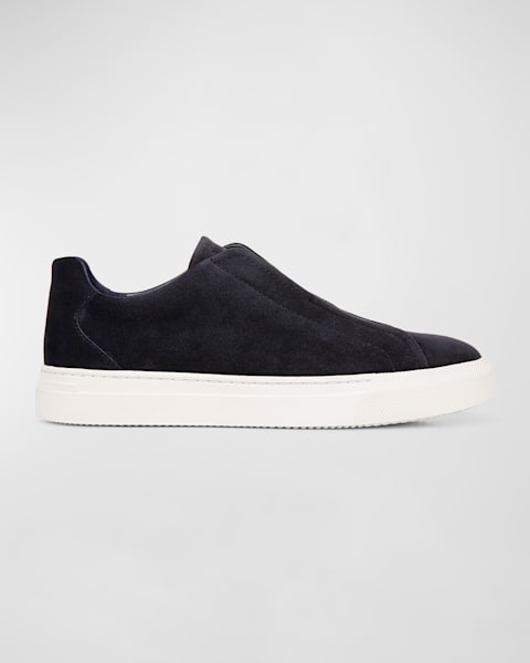 Vince Men's Peyton Suede Low-Top Sneakers | Neiman Marcus
