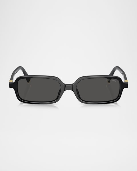 MU A07SF Acetate Square Sunglasses