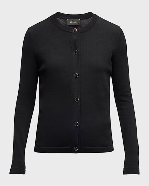 トップス emporio armani knit cardigan Emporio Armani - V-neck buttoned cardigan - igloobaby