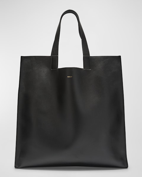 BALLY トートバック BALLY トートバッグ キャンバスレザートートバッグ グラフィック