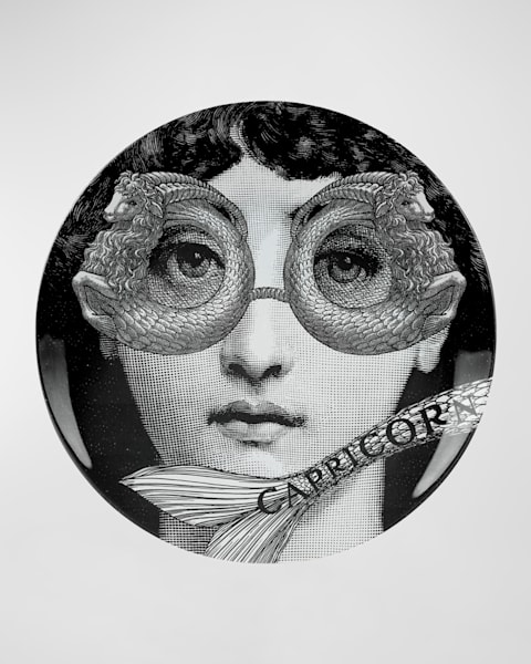 Fornasetti Tema e Variazioni n.349 Wall Plate | Neiman Marcus
