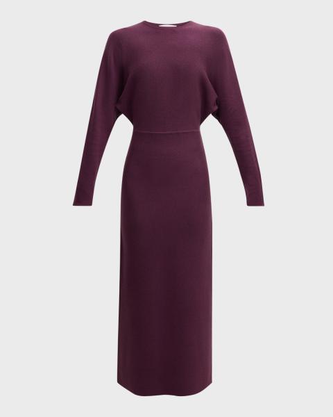 rag and bone burgundy dress Rag & Bone Lilith Maxi Dress in Burgundy