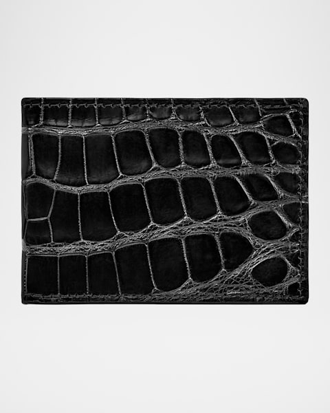 長財布 you a use Roto wallet (Lizard black) rodeo-alligator-black_8d3cd9a9