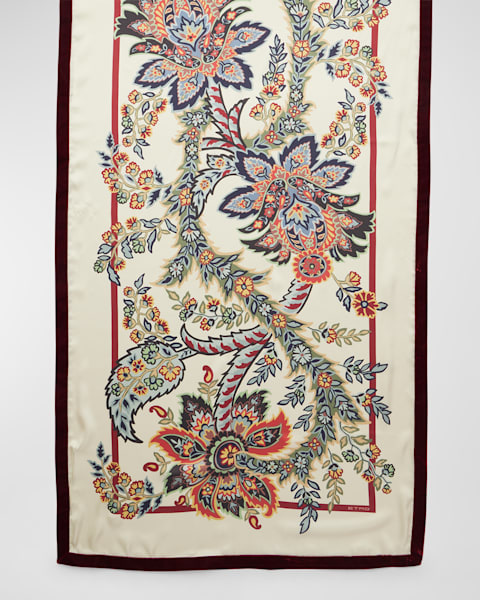 INIZIA A FARE FREDDO!!! Sciarpa Con Tanti Fiori... - Donna - Abbigl - Foto 9