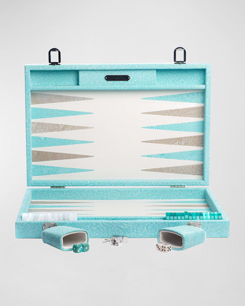 Lucite Backgammon Set 