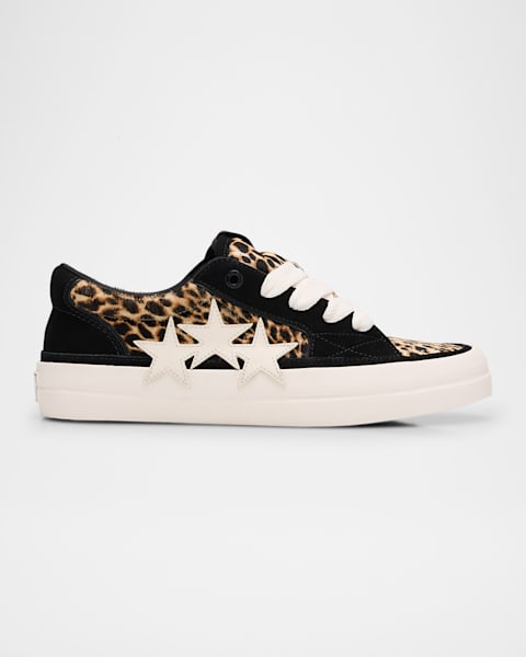 Amiri Men's Sunset Skate Leather Low-Top Sneakers | Neiman