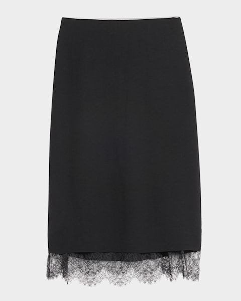 スカート KHAITE KIDD SKIRT Kidd Skirt in Black – KHAITE