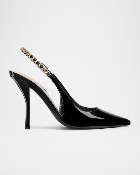 Jimmy Choo Diamond Tilda Chain Loafer Pumps | Neiman Marcus Jimmy Choo Diamond Tilda Chain Loafer Pumps | Neiman Marcus