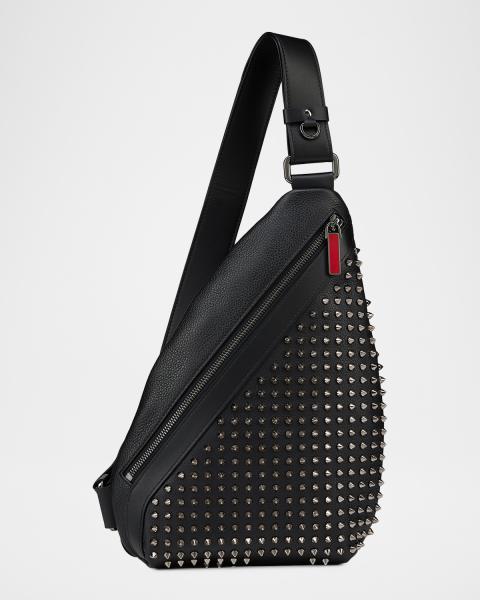 ウエストポーチ BOTTEGA VENETA Sling bag leather Black Bottega Veneta Men's Intrecciato Leather Sling Bag | Neiman Marcus