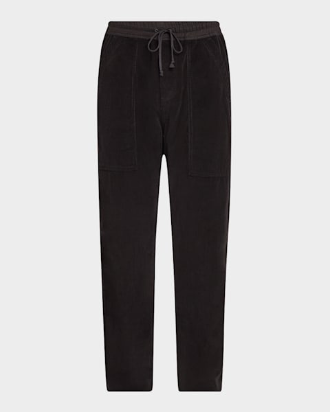 パンツ Saint Laurent Black Silk Pant Saint Laurent Men's Fluid Silk Trousers | Neiman Marcus