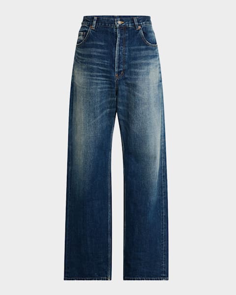Saint Laurent Men's Slim-Fit Jeans | Neiman Marcus