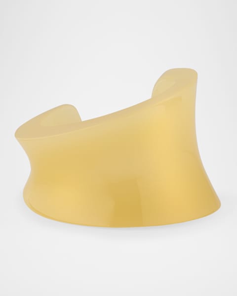 YSL Twist Hammered Cuff Bracelet