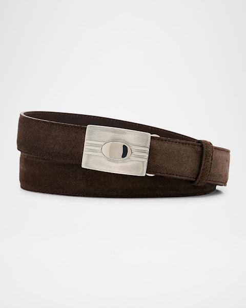 ベルト BRUNELLO CUCINELLI Precious leather belt with grain Precious belt for Woman in Black | Brunello Cucinelli