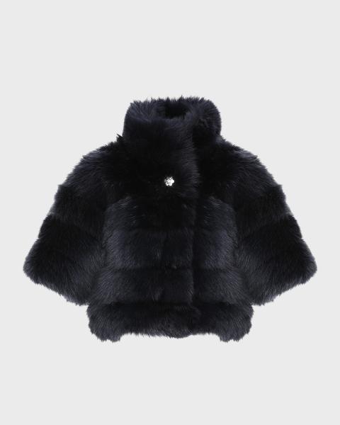 Brunello Cucinelli Lamb Shearling Zip Hooded Jacket | Neiman Marcus