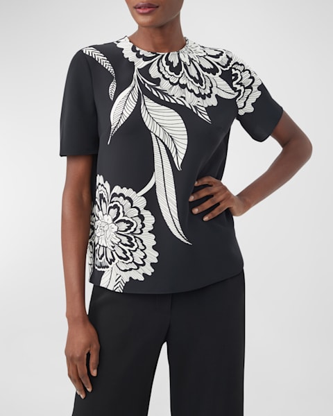 Balenciaga Beverly Hills T Shirt Fitted | Neiman Marcus