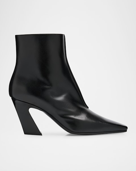 ショートブーツ・ブーティ BOTTEGA VENETA MONSIEUR SHINY LEATHER ANKLE BOOTS Bottega Veneta Monsieur patent leather ankle boots Bottega