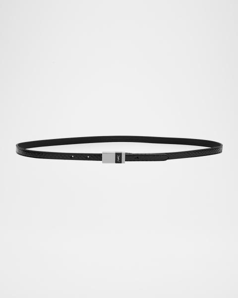 Gucci Dionysus GG Supreme Canvas Belt w/ Double Tiger Head  display picture 3