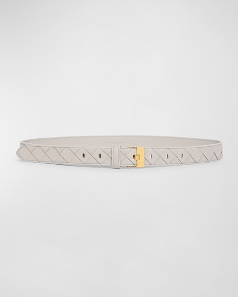 ベルト BOTTEGA VENETA FW21 CINTURA DOPPIA (577040 VMAU17654) Bottega Veneta Cintura Leather Wrap Belt - Bergdorf Goodman