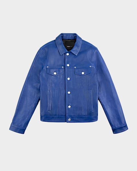 AVIREX Men's Soccer League Leather Jacket | Neiman Marcus AVIREX Men's Soccer League Leather Jacket | Neiman Marcus