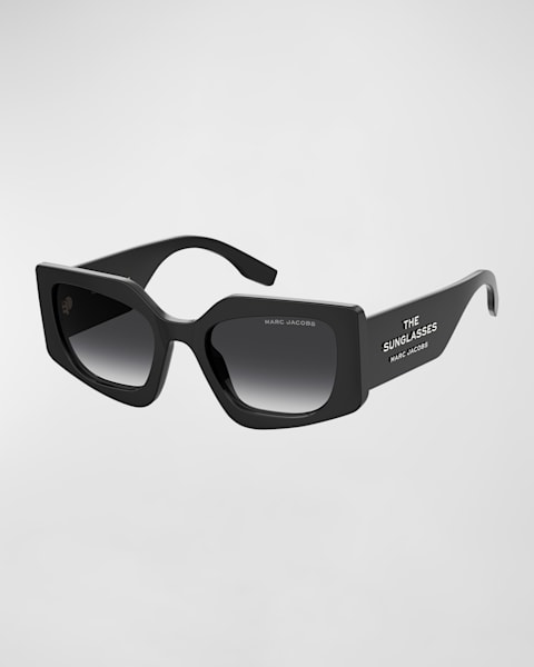 Marc Jacobs Acetate Square Sunglasses | Neiman Marcus