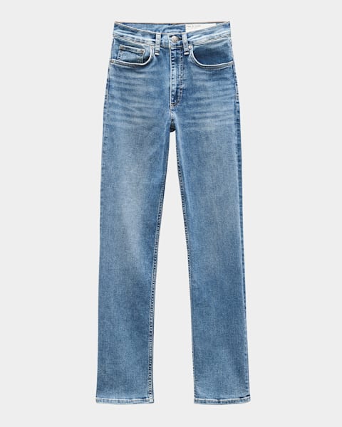 デニム・ジーパン VALENTINO Floral print jeans Jeans with floral print fabric border detail VALENTINO