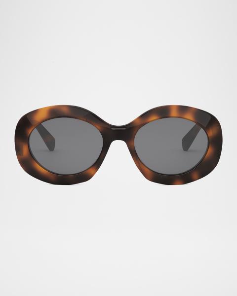 Celine Triomphe 56mm Cat-Eye Sunglasses | Neiman Marcus display picture 1