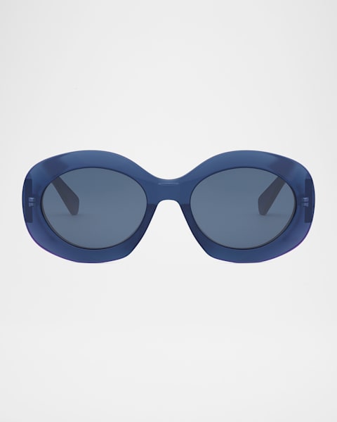 Celine Sundown Shade Cat-Eye Shield Sunglasses | Neiman Marcus