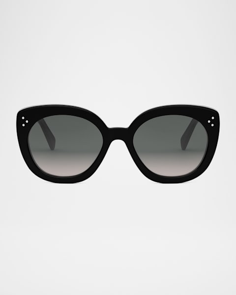 Celine Celine 3 Dots 52mm Butterfly Sunglasses | Neiman Marcus