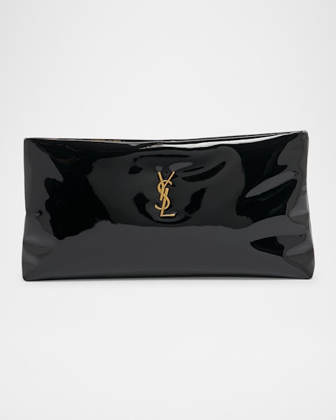 Saint Laurent Calypso Small YSL Shoulder Bag in Smooth