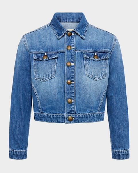 Koda Cropped Denim Jacket