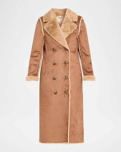Fleurette Kaia Double-Breasted Italian Wool Jacket | Neiman Marcus