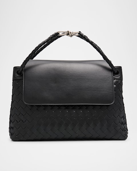 Bottega Veneta Men's Classic Intrecciato Messenger Bag Bottega Veneta Men's Classic Intrecciato Messenger Bag