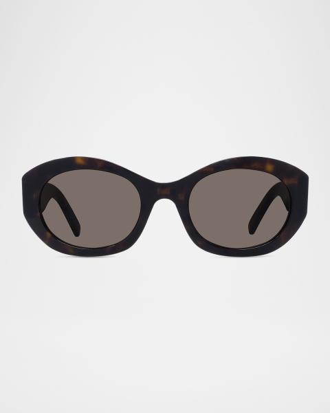 4G Acetate Butterfly Sunglasses GIVENCHY Givenchy 4g Acetate Butterfly Sunglasses - Shiny Black  main image 2