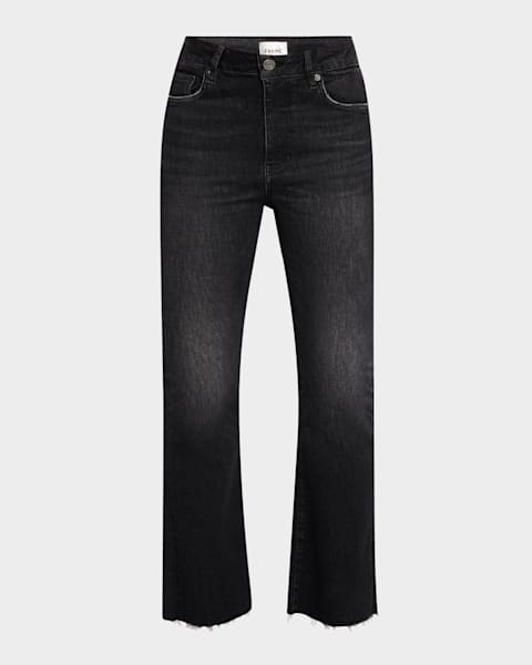 FRAME Le Crop Mini Boot Jeans | Neiman Marcus