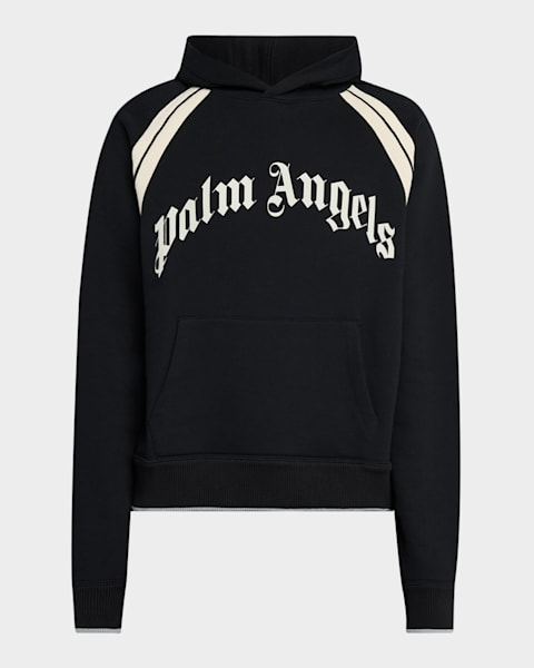 パーカー・フーディ Palm Angels Burning Monogram Print Sweatshirt Palm Angels Men's Burning Monogram Hoodie | Neiman Marcus