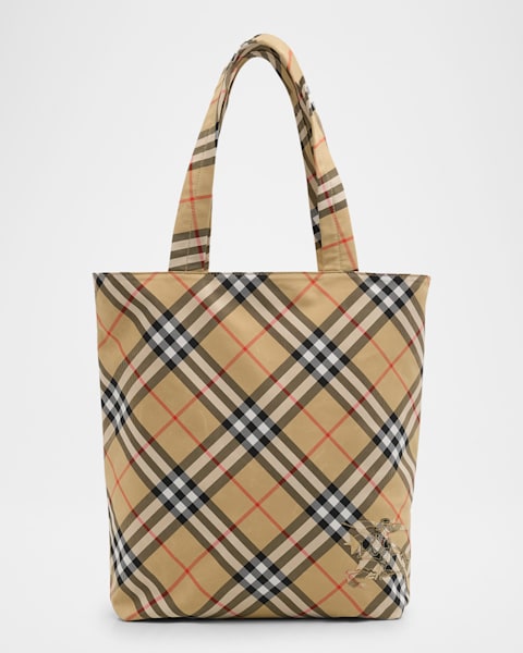【関税込み】BURBERRY MEDIUM CANVAS TOTE BAG WITH EKD Burberry | Medium Ekd Canvas Tote | Tote Bags | Cruise Fashion
