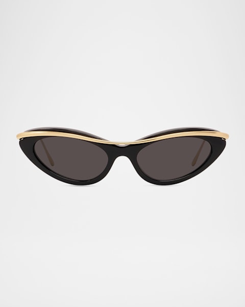Loewe Inflated Square Injection Plastic Sunglasses | Neiman Marcus