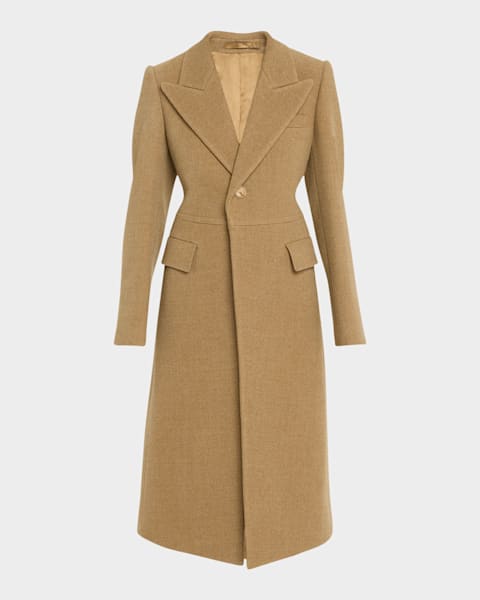Cotton-Blend Car Coat | Theory