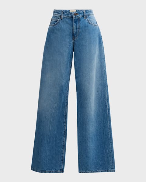 THE ROW Riaco Straight-Leg Jeans | Neiman Marcus