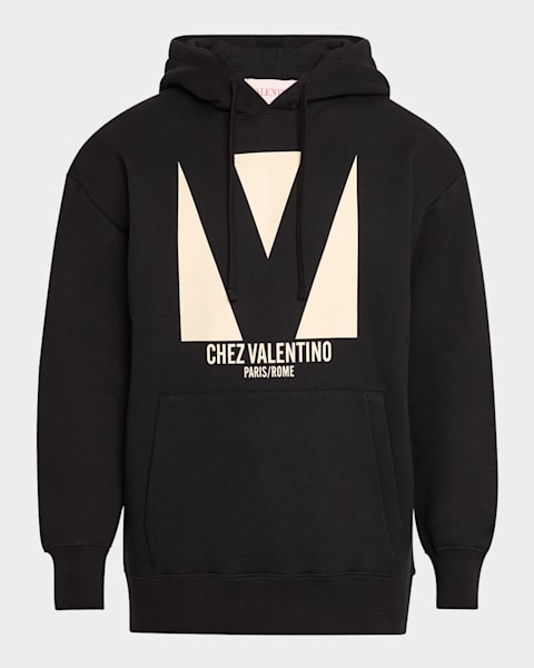 スウェット・トレーナー Valentino Garavani Full-Zip Sweatshirt Valentino Garavani Men's V Logo Jersey Felpa Sweatshirt