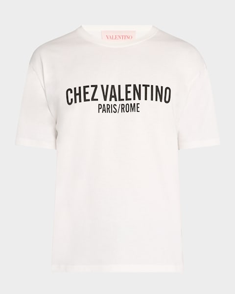 Valentino Garavani Men's Chez Jersey T-Shirt | Neiman Marcus