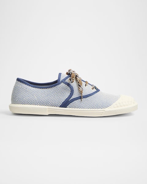 Valentino Garavani Upvillage Metallic Low-Top Sneakers