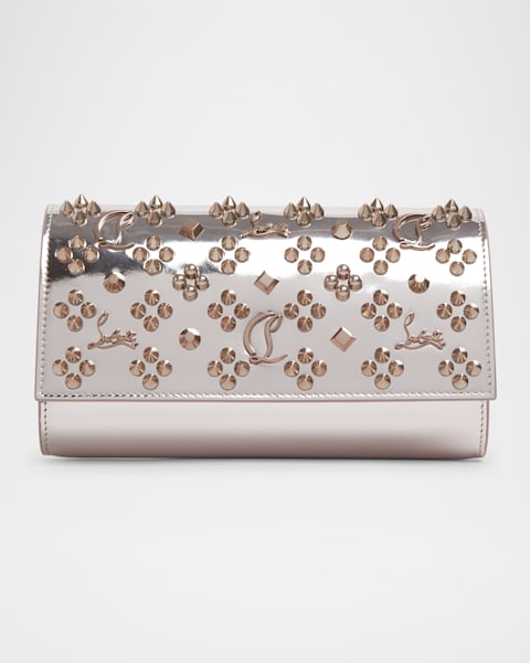 Christian Louboutin Paloma Clutch in Loubinthesky Croco